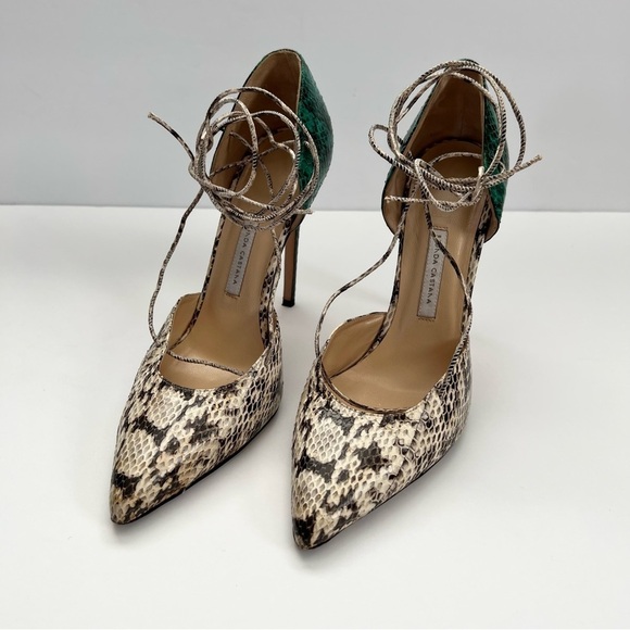 Bionda Castana Alexandra Phyton Combo Pumps - Picture 2 of 8
